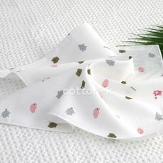 한국상사 캐릭터 면손수건 10장 세트