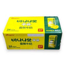 Binggrae 香蕉牛奶 保久調味乳 200毫升X24入, 24個裝, 200ml