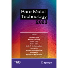 (영문도서) Rare Metal Technology 2023 Paperback, Springer, English, 9783031227639