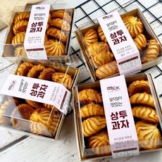 상투과자 200g 12개입 백앙금 쿠키, 1