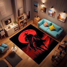 서부 지역 러그 말 카우보이 러그 거실 침실 소년 남성 어린이 청소년 소박한 서양 장식 컨트리 와일드 웨스트 다운 장식 카펫 실내 바닥 매트 61.4 x 91.4cm(2 x 3, 2피트 x 3피트, 카우보이 8