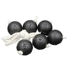사다리볼 사다리볼 사다리볼 게임 사다리볼 품질 교체 세트, 3개, Black