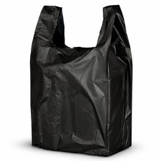 핸디데이 도톰한 검정 손잡이 비닐봉투 20리터 200매, 3개, 20L