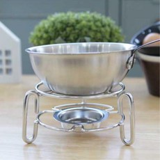 음식따뜻 스텐 푸드 워머 탕 휴대용워머 샤브 티라이트 신선로 탕워머 찌개