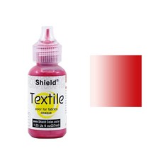 [원드림]쉴드 텍스타일 섬유 전용 물감 옷그림 패브릭, 1개, G-55 Glitter Red