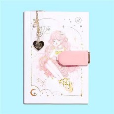 美佳文具 十二星座密碼鎖日記本 學生少女創意筆記本, 射手座, 1個