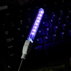 자외선 살균 램프 조명 소독 UV 휴대용 살균기 미니 1. LED살균램프 (10cm)