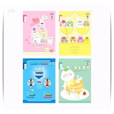 펜피아 6칸 쓰기 노트 1000 188x260mm 24매 제본 10개입