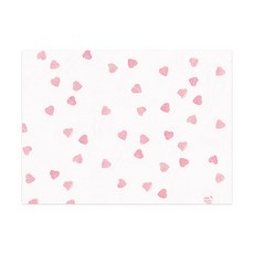 예한 [한지공예 수제한지 모음] 한지(순지), 색운용지 $X2M_31.하트 분홍, 1장