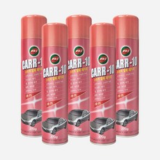 플렌티 CARR-10 스티커 껌 얼룩 자국 타르 제거제 자동차 주차딱지 제거, 270g, 5개