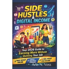 (英文圖書)Side Hustles & Digital Income: Your 2026 Guide to Earning More Without Quitting... 平裝版, Independently Published, 英文