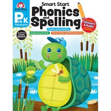 Smart Start: Phonics and Spelling Grade Prek Workbook, Evan-Moor Educational Publi...