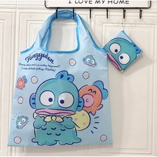 한교동 에코백 휴대용 장바구니, 1개, 혼합색상