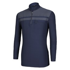 [이지바이] 남성 긴팔 집업 티셔츠_신축성 좋은 굿텐션 스판 빅사이즈 등산 아웃도어 작업복 긴팔 집업티