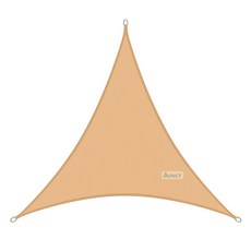 방수 천막 선쉐이드 접이식 타프 햇빛가림막 테라스 마당 차광막 캠핑 야외 소형 대형 여러가지 쉐이드삼각형 로맨틱 따뜻한 옥스포드 태양 빛 정원, 모래 노란색, 300x300x300m, 11. Sand yellow