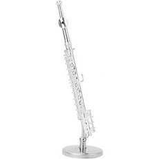 Fydun 11cm 미니어처 구리 플루트 모형 정교한 악기 장식 2127624