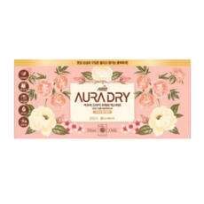 샤프란 아우라 엑스퍼트 드라이시트 프레쉬플로럴 200장, 5개, 40매