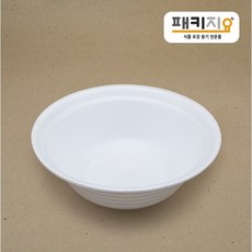 패키지요 스티로폼 우동용기 대, 1개, 100개입