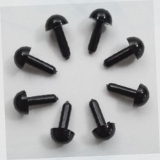 공예용 인형눈알 모루 부자재 둥근눈 만들기 키트 액세서리 공예재료, 1개, 3mm 1P