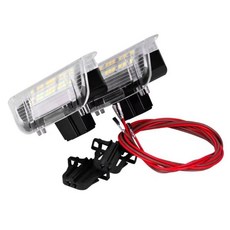 골프 자동 신호 램프 자동차 도어 라이트, 1개, 2. 실버