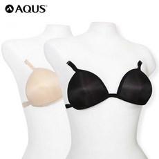 [아쿠스] 탈부착 고리형 수영복 베이직 일반 브라캡 브라패드