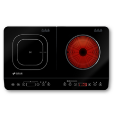 키친아트 인덕션 하이라이트 전기레인지 2구, (정품) KWS-2050, 일반형