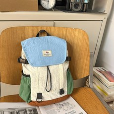 DFMEI 新款兒童雙肩包潮酷大容量旅行戶外登山包男女童幼兒園小書包, 藍色小號:如圖, 1個