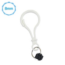 디폼블럭8mm320개 세트&부자재, K17_8mm디폼블럭 검정블럭+흰색고리(10개), 1개