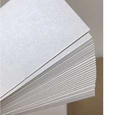 Fion 名片小卡 米色珍珠紙240磅 珠光紙/文字卡/謝卡/閃卡 260張/包 美術紙, 1個