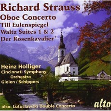 [CD] Heinz Holliger 슈트라우스 : 오보에 협주곡 & 틸 오이렌슈피겔 (Strauss: Concerto for Oboe & Harp)