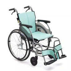 來而康均佳三大均機械式輪椅 (未滅菌) 日本MIKI超輕系列CRT-1 CRT-2 輪椅輔助B款 贈輪椅袋, 1個, CRT-1 綠色 大輪, CRT-1 綠色 大輪