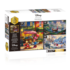 디즈니 킨케이드 직소퍼즐 3종세트 150 300 500피스set, 1개