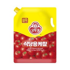 오뚜기 실쏙 식당용케찹(스파우트팩) 3.3kg 2개
