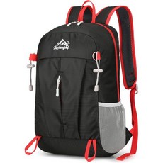 Ｋａｙｉｙａｓｕ Kayiyasu 접이식 백팩 15L 초경량 Hiking 등산 Durable 방수 야외 캠핑 Walking Jogging 스포츠 백 with 스토리지 남녀공용 그, 1개