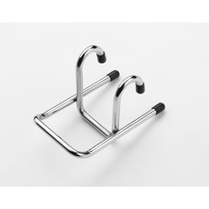 台灣製造 不鏽鋼砧板架 易利勾 吊桿用 吊掛砧板架 壁掛砧板架 廚房置物架 餐具收納, 1個, 易利勾用