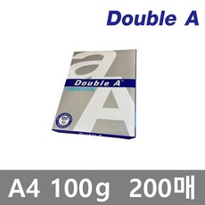 더블에이 100g, 200개, A4