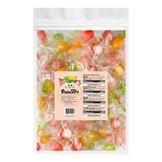 후르츠뽀 까먹는 젤리 4가지 혼합맛 (망고+리치+샤인머스캣+복숭아), 1개, 1kg