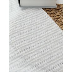 원단스토리 천 면원단 레이스 포인트 화이트 가리개 커튼 의류 소품, 1개