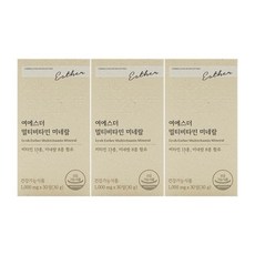 멀티비타민 미네랄 1000mg x 30정 x 3박스 An 390746, 멀티비타민 미네랄 1000mg x 30정 x 3박스 A