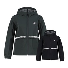 럭스골프 럭스골프 여성 레터링 후드 압축 패딩 점퍼 MW25W820W