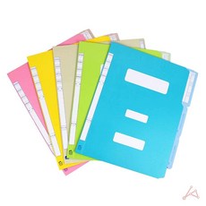 꿈꾸는비 종이 정부 화일 10매 색상별화일, 회색