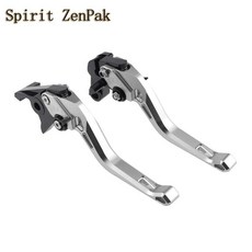 접이식 핸들 짧은 브레이크 레버 클러치, 5. B-Silver, 1개