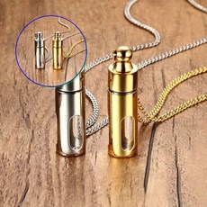 쌍문상회 지금 필요한 생명목걸이 보관목걸이 어버이날 효도선물 약 협심증목걸이 협심증 효도펜던트 31872EA, 실버_협심증N