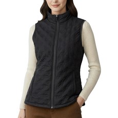 여성 기모 안감 고주파 경량 패딩 조끼 겨울 데일리 작업복 외출복 실내복 웰론 베스트 MZ 569