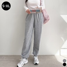 끌로이 여성 올데이 조거팬츠 키작녀 빅사이즈 밴딩팬츠 허리밴딩 조거핏 트레이닝팬츠