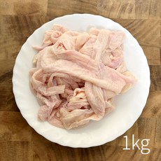 신선생활 국내산 냉동닭껍질 1kg, 1개