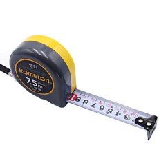 코메론 센티 줄자 7.5m x 25mm KMC-33, 1개