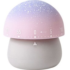 Timess 드림 머슈룸 타이머, 1개, 그레이