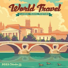 (英文圖書)World Travel (Adg) 2026 12 X 12 Wall Calendar Spiral, Willow Creek Press Calendars, 英文, 螺旋