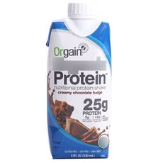 Orgain 蛋白奶昔奶油巧克力軟糖, 1個, 330毫升